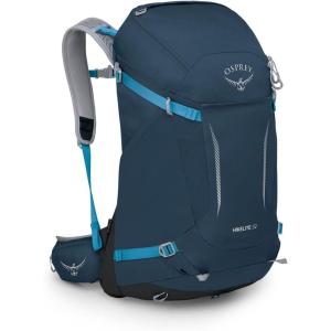 imageOsprey Hikelite 32L Unisex Hiking Backpack ChameleonBlack MLAtlas Blue