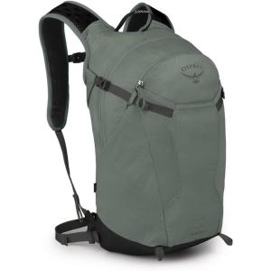 imageOsprey Sportlite 20L Unisex Lightweight Hiking Backpack TungstenGrey WolfPine Leaf Green