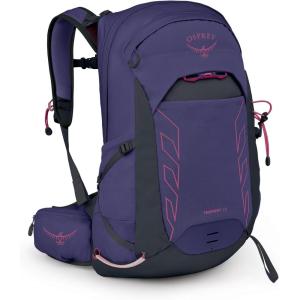 imageOsprey Tempest 22L Womens Lightweight Hiking Backpack with Hipbelt AnchorBlue AtlasDeep FigHotspot Pink