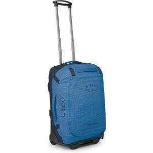imageOsprey Transporter 90L Wheeled Travel Duffel Bag Raven BlackBlue FlameNocturnal Blue