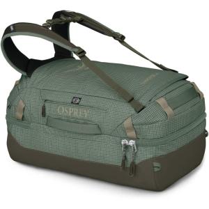 imageOsprey Transporter Squffel  Durable Square Split Travel Duffel BagPine Leaf Green