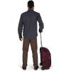 imageOsprey Ozone 40L 2Wheeled Carry On Luggage BlackMoody Burgundy