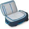 imageOsprey Transporter Wheeled CarryOn Raven BlackBlue FlameNocturnal Blue