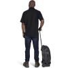 imageOsprey Transporter Wheeled CarryOn Raven BlackBlue FlameNocturnal Blue