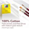 imageStrathmore 300 Series Stretched Canvas Gallery Profile 8x10 inches  Artist Canvas for Oil Acrylic Pouring ampamp Mixed Media  100 Cotton Triple Primed12x12