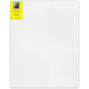 imageStrathmore 300 Series Stretched Canvas Gallery Profile 8x10 inches  Artist Canvas for Oil Acrylic Pouring ampamp Mixed Media  100 Cotton Triple Primed22x28