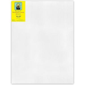 imageStrathmore 300 Series Stretched Canvas Gallery Profile 8x10 inches  Artist Canvas for Oil Acrylic Pouring ampamp Mixed Media  100 Cotton Triple Primed18x24