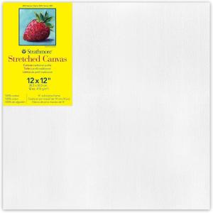 imageStrathmore 300 Series Stretched Canvas Gallery Profile 8x10 inches  Artist Canvas for Oil Acrylic Pouring ampamp Mixed Media  100 Cotton Triple PrimedSize 38 inch