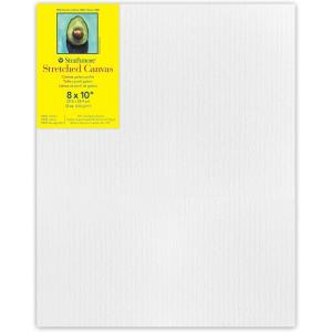 imageStrathmore 300 Series Stretched Canvas Gallery Profile 8x10 inches  Artist Canvas for Oil Acrylic Pouring ampamp Mixed Media  100 Cotton Triple Primed8x10