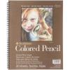 imageStrathmore Colored Pencil Spiral Paper Pad 9quotX12quot30 Sheets 62477900 White9x12
