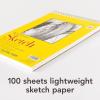 imageStrathmore 300 Series Sketch Paper Pad Wire Binding 9x12 inch White 100 Sheets
