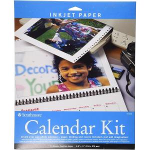 imageStrathmore 59686 Inkjet Photo Calendar Kit 85quotx11quot