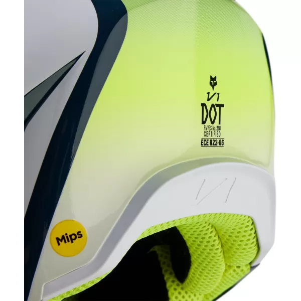 imageFox Racing V1 Motocross HelmetDark Indigo Flora