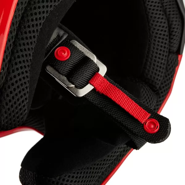 imageFox Racing V1 Motocross HelmetFluorescent Red Streak