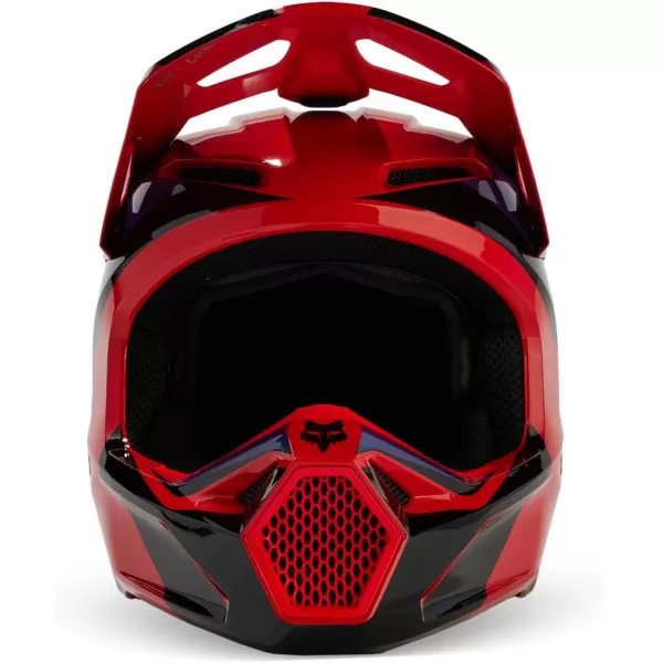 imageFox Racing V1 Motocross HelmetFluorescent Red Streak