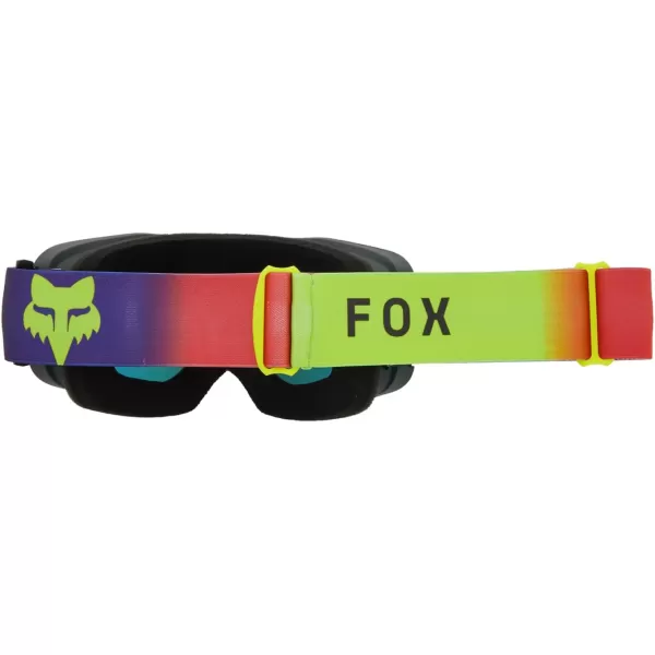imageFox Racing unisexadult Main Motocross GoggleFlora Dark Indigo  Spark Mirrored Lens