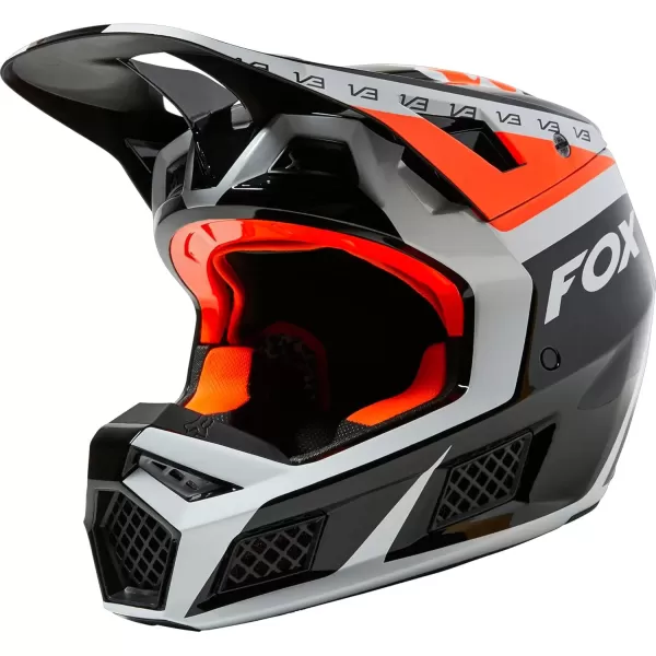 imageFox Racing V3 RS Motocross Helmet Carbon Black SmallDvide  Black
