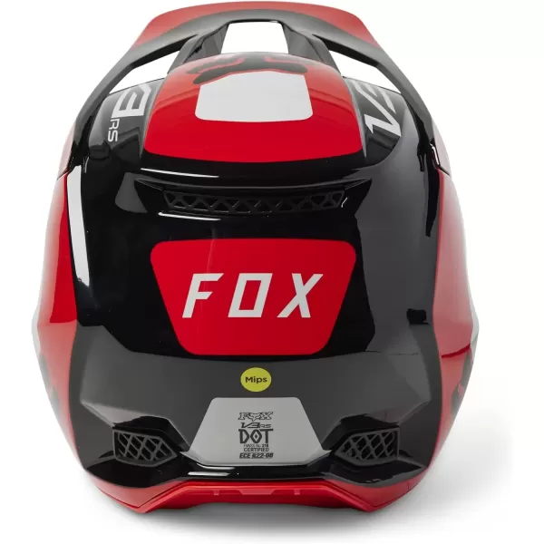 imageFox Racing V3 RS Motocross Helmet Carbon Black SmallEFEKT  Flo Red