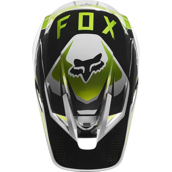 imageFox Racing V3 RS Motocross Helmet Carbon Black SmallMirer  Flo Yellow
