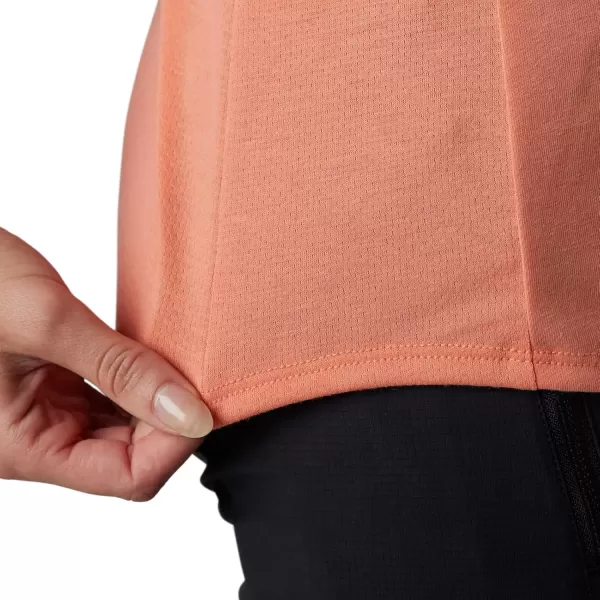 imageFox Racing Womens Ranger Drirelease Ss JerseyFract  Salmon
