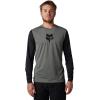 imageFox Racing Mens Ranger Tru Dri LS Mountain Bike JerseyPewter