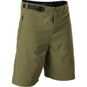 imageFox Racing Kids Youth Ranger Lined Mountain Biking ShortOlive Green