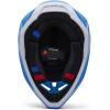 imageFox Racing Unisex V3 Motocross Dirt Bike HelmetTrue Blue Divider