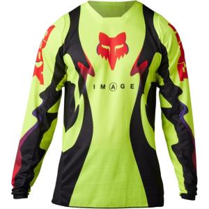 imageFox Racing mens 180 Nitro Motocross JerseyFluorescent Yellow