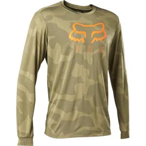 imageFox Racing Mens Ranger Tru Dri LS Mountain Bike JerseyBark