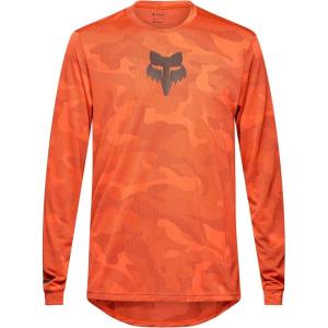 imageFox Racing Mens Ranger Tru Dri LS Mountain Bike JerseyBlood Orange