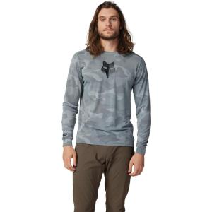 imageFox Racing Mens Ranger Tru Dri LS Mountain Bike JerseyCloud Grey