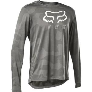imageFox Racing Mens Ranger Tru Dri LS Mountain Bike JerseyGrey