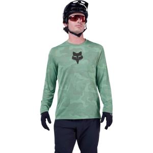 imageFox Racing Mens Ranger Tru Dri LS Mountain Bike JerseyPine