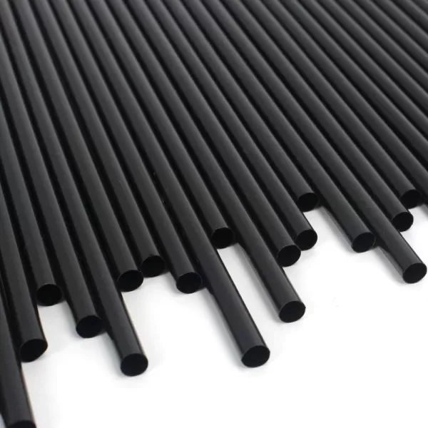 imageDuraHome Clear Plastic Straws Individually Wrapped 1000 Pack  8 inch Drinking Straw BPA Free  Restaurant Style Disposable Straws 024quot Wide Bulk SetBlack