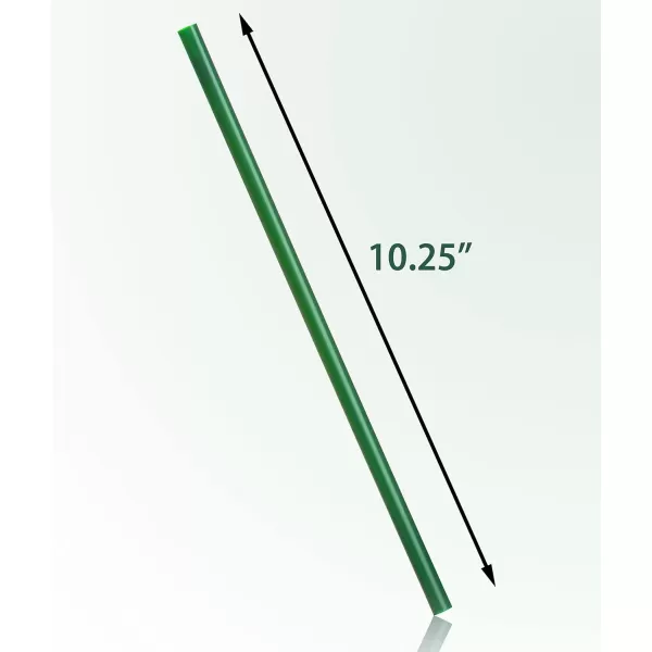 imageDuraHome Clear Plastic Straws Individually Wrapped 1000 Pack  8 inch Drinking Straw BPA Free  Restaurant Style Disposable Straws 024quot Wide Bulk SetGreen