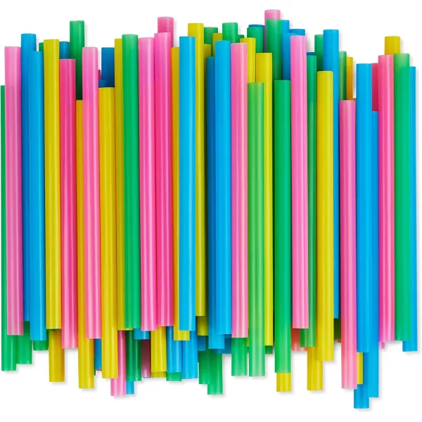 imageJumbo Smoothie Straws Extra Wide  Individually Wrapped 100 Pack BPA Free Milkshake Straw 047quot Multi Colored Large Disposable For Boba Tea Extra Durable Thick Restaurant Quality  by DuraHomeJumbo Individually Wrapped 100 Pack