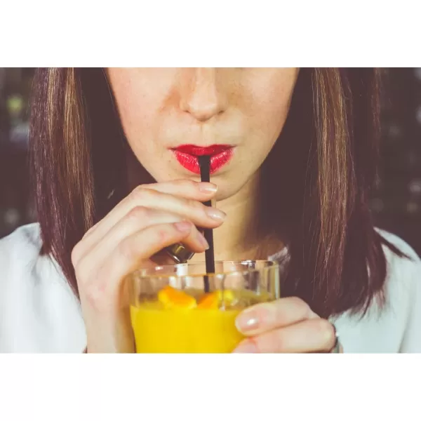 imagePlastic Drinking Straws 500 Count BPAFree Black Disposable Straws  DuraHome 500 Pack  Black500 Pack