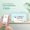 imageJADENS Bluetooth Thermal Label Printer Wireless Shipping Label Printer for Small Business ampamp Package USPS Etsy Amazon Compatible with iPhone iPad Mac Windows Android 4x6 Label Maker PinkGreen