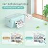 imageJADENS Bluetooth Thermal Label Printer Wireless Shipping Label Printer for Small Business ampamp Package USPS Etsy Amazon Compatible with iPhone iPad Mac Windows Android 4x6 Label Maker PinkGreen