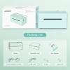 imageJADENS Bluetooth Thermal Label Printer Wireless Shipping Label Printer for Small Business ampamp Package USPS Etsy Amazon Compatible with iPhone iPad Mac Windows Android 4x6 Label Maker PinkGreen