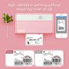 imageJADENS Bluetooth Thermal Label Printer Wireless Shipping Label Printer for Small Business ampamp Package USPS Etsy Amazon Compatible with iPhone iPad Mac Windows Android 4x6 Label Maker PinkPink