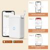 imageJADENS D110 Label Maker Machine with Tape Portable Bluetooth Label Printer for Storage Office Home Organizing Sticker Maker Mini Label Maker with Multiple Templates White