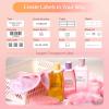 imageJADENS Label Maker Machine D11 Portable Bluetooth Printer for Labeling Home Office Organization Mini Label Maker Machine with Tape Multiple Templates Available for Phone Handheld Labeler GreenPink