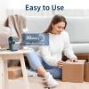 imageJADENS Label Maker Machine D11 Portable Bluetooth Printer for Labeling Home Office Organization Mini Label Maker Machine with Tape Multiple Templates Available for Phone Handheld Labeler GreenDark Blue