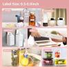 imageJADENS Label Maker Machine D11 Portable Bluetooth Printer for Labeling Home Office Organization Mini Label Maker Machine with Tape Multiple Templates Available for Phone Handheld Labeler GreenLight Pink