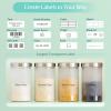 imageJADENS Label Maker Machine D11 Portable Bluetooth Printer for Labeling Home Office Organization Mini Label Maker Machine with Tape Multiple Templates Available for Phone Handheld Labeler GreenLight Blue