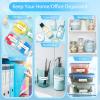 imageJADENS Label Maker Machine D11 Portable Bluetooth Printer for Labeling Home Office Organization Mini Label Maker Machine with Tape Multiple Templates Available for Phone Handheld Labeler Black