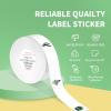 imageJADENS Label Maker Tape for D110D11 Adapted Label Printer Paper Standard SelfAdhesive Labeling Tape Address Labels Replacement Office Custom Stickers for NIIMBOT D11D110 Label MakerPlant