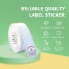 imageJADENS Label Maker Tape for D110D11 Adapted Label Printer Paper Standard SelfAdhesive Labeling Tape Address Labels Replacement Office Custom Stickers for NIIMBOT D11D110 Label MakerPuppy