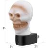 imageJADENS Skull Halloween Night Light 2 Packs LED Plugin Nightlights Auto DusktoDawn Sensorampamp Manual Switch Dcor Party Gift Lamp Bedroom Hallway Bathroom Kitchen Stairs Kids